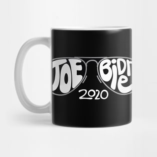 Joe Biden 2020 Sunglasses Hand Drawn Illustration Mug
